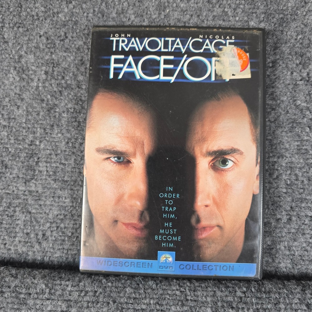 Face Off DVD John‎ Travolta Nicolas Cage Widescreen Collection